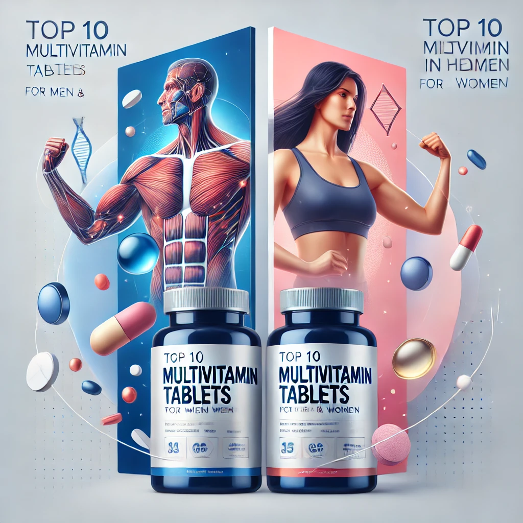 Top 10 Multivitamin Tablets in India – Men & Women
