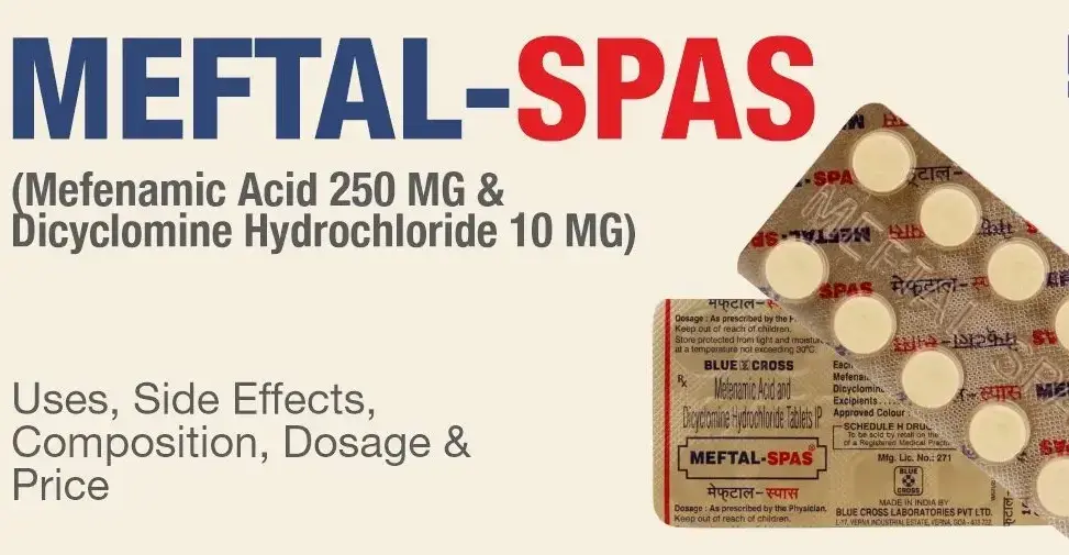 Meftal Spas Tablet Image