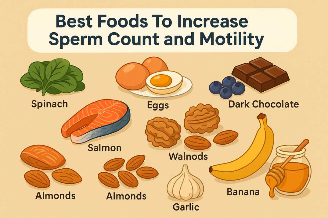 Food to Increase Sperm Count – Best Foods to Boost Male Fertility Naturally
