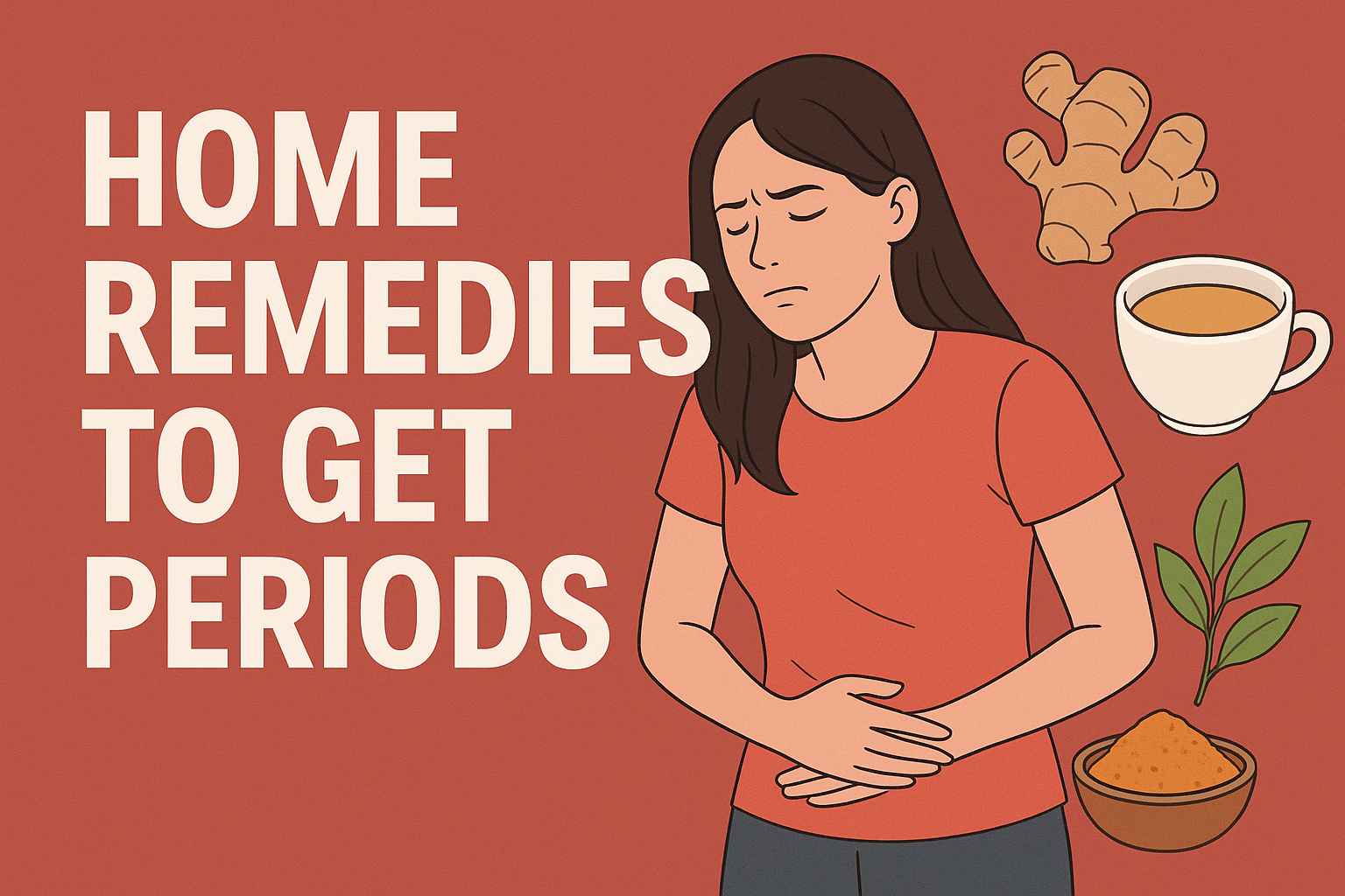 Home Remedies to Get Periods Naturally & Safely | Effective Ways to Get Periods Fast