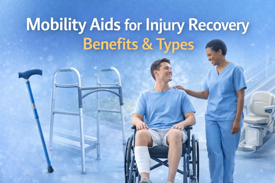 Mobility Aids for Injury Recovery – Benefits & Types