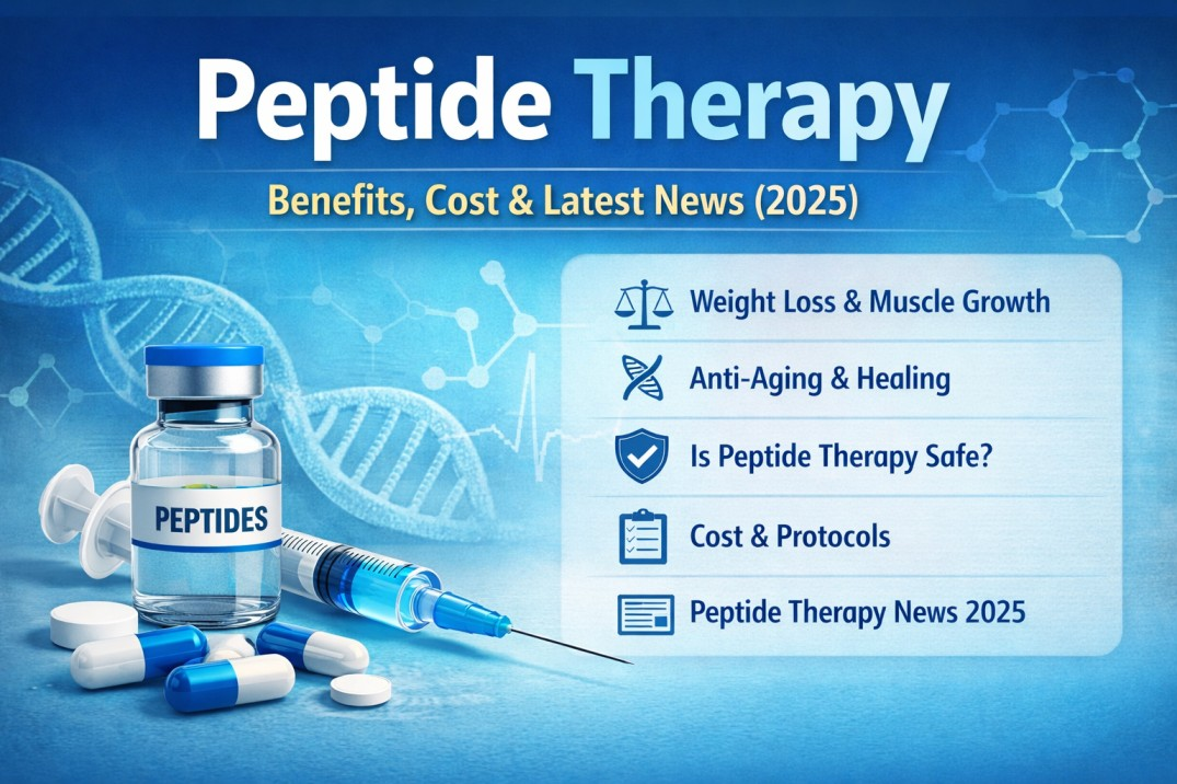 Peptide Therapy – Benefits, Cost, Safety, Protocols & Latest News
